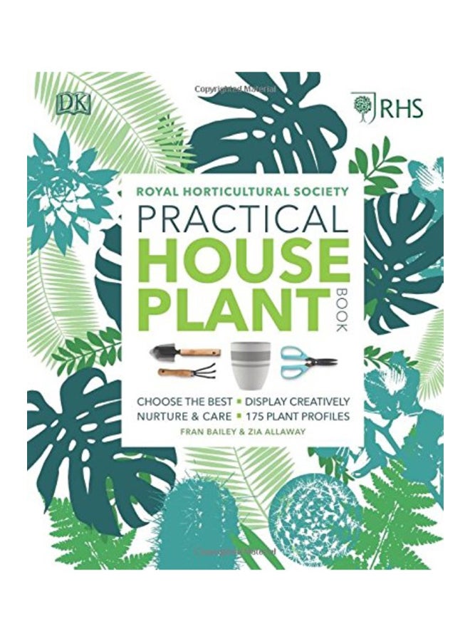 RHS Practical House Plant Book Hardcover English by Fran Bailey - 43160  - Image 1