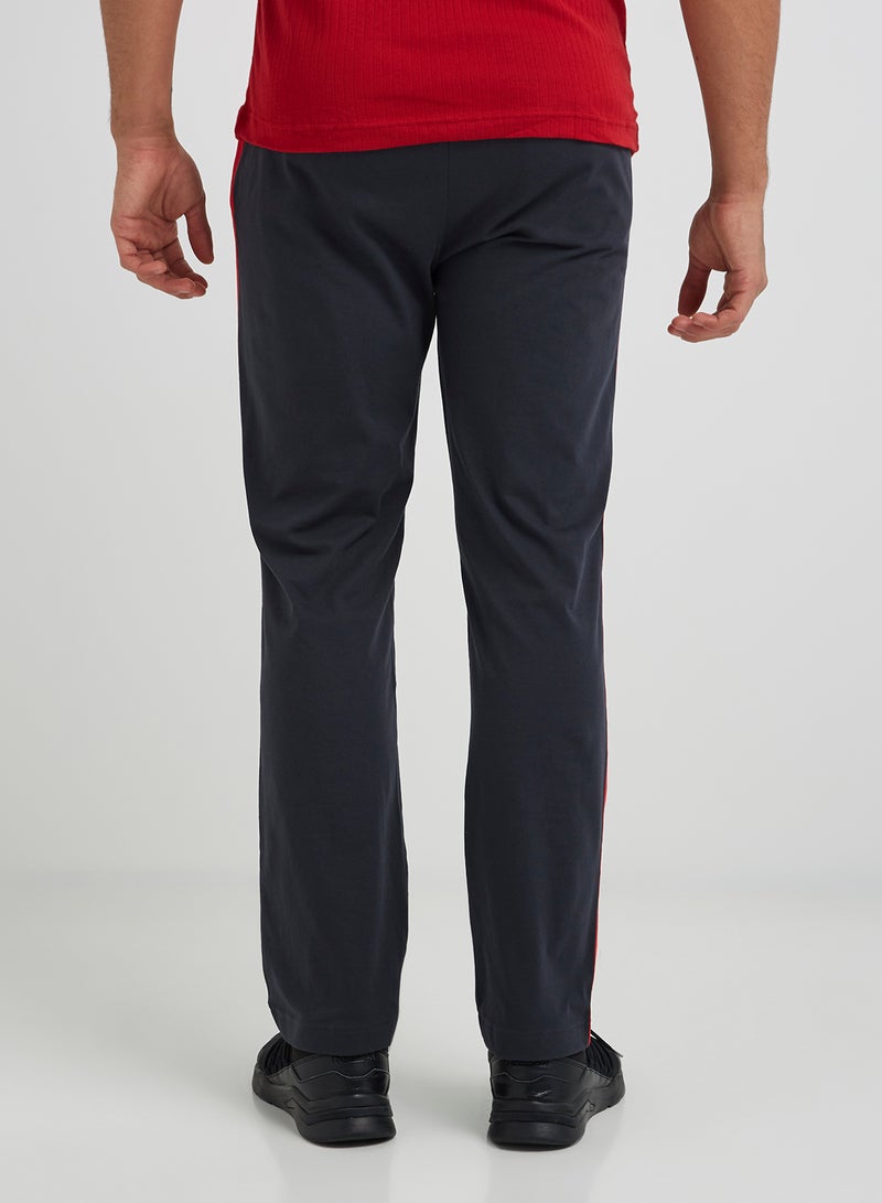 JOCKEY Pocket Detailed Sweatpants Grey/Red - Image 2