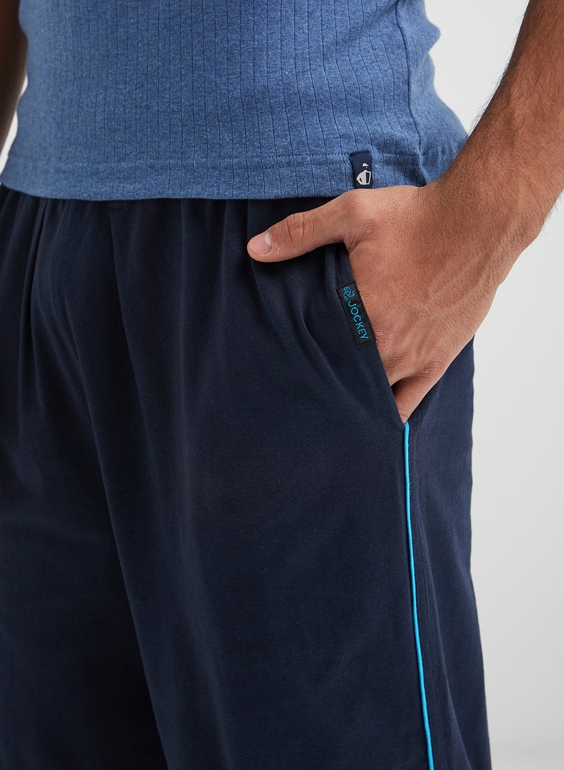 JOCKEY Pocket Detailed Sweatpants Navy/New Marine - Image 4
