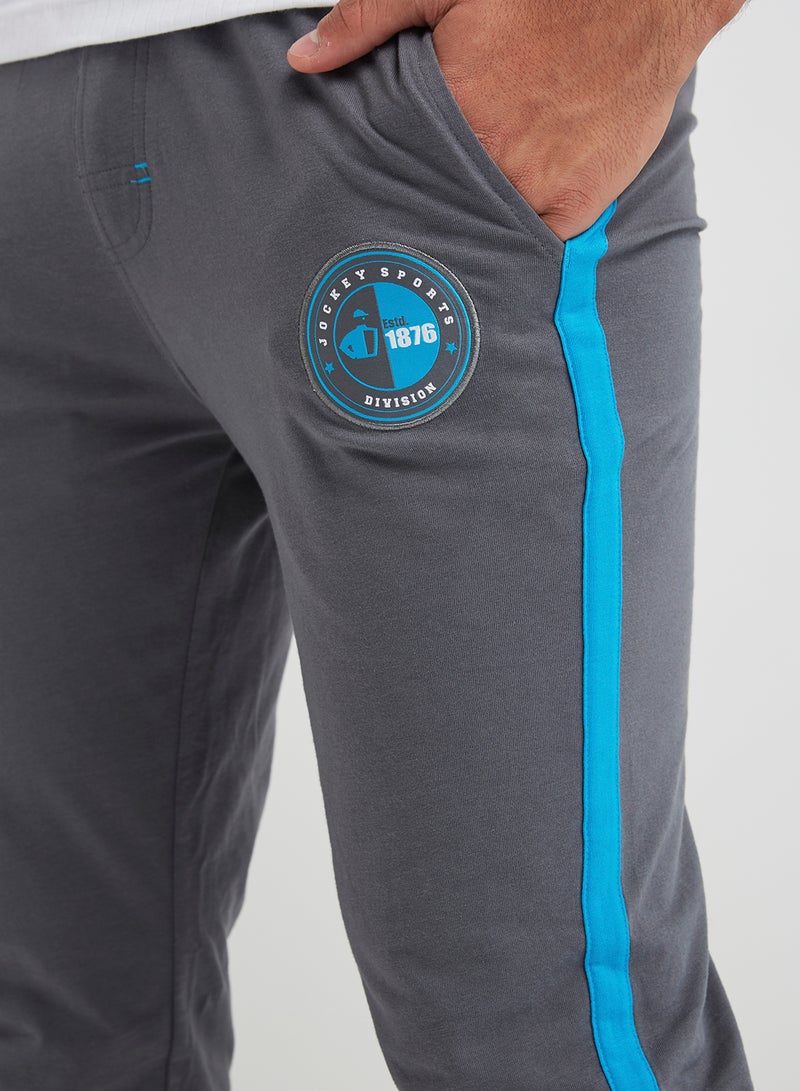JOCKEY Pocket Detailed Sweatpants Grey - Image 4