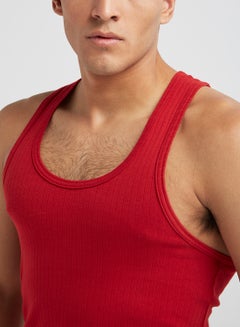 JOCKEY Racer Back Vest Shanghai Red  - Image 4