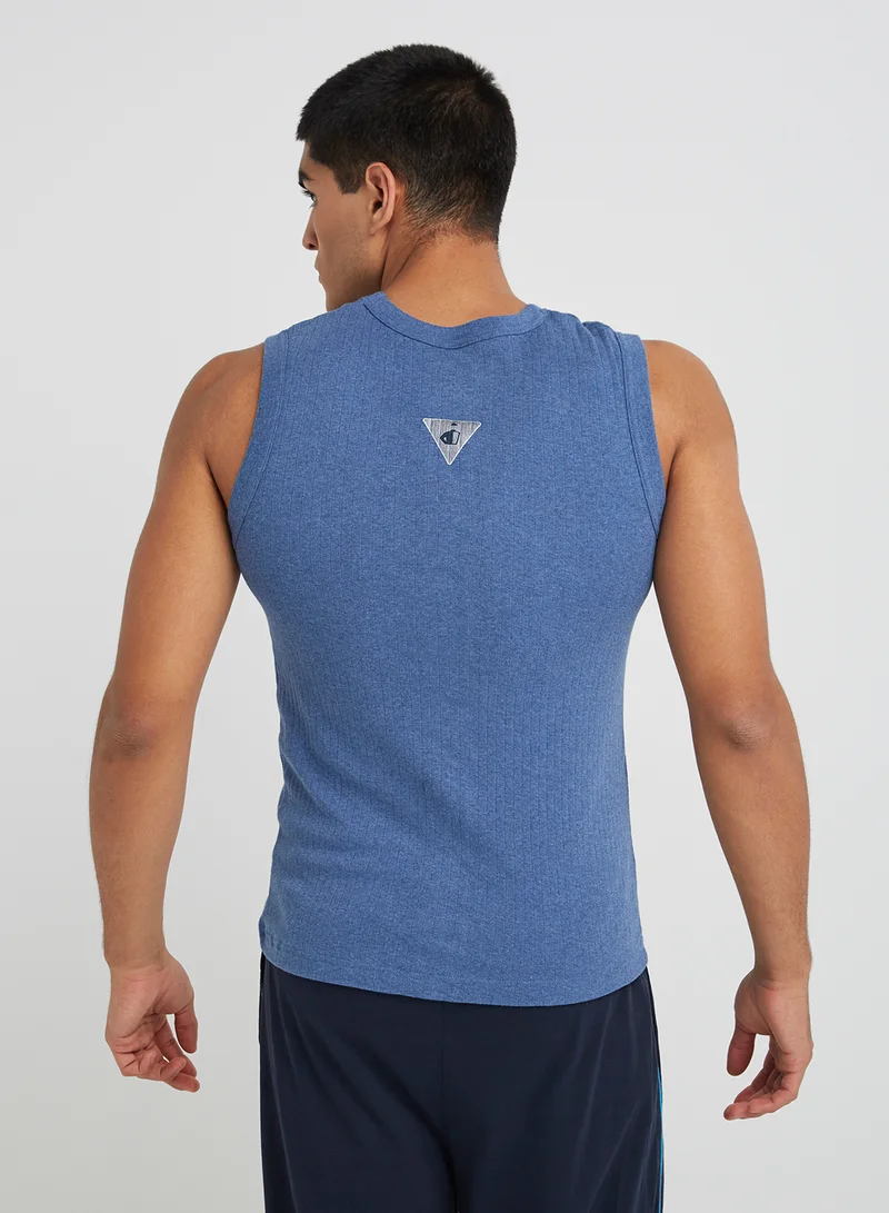 JOCKEY Crew Neck Gym Vest Blue