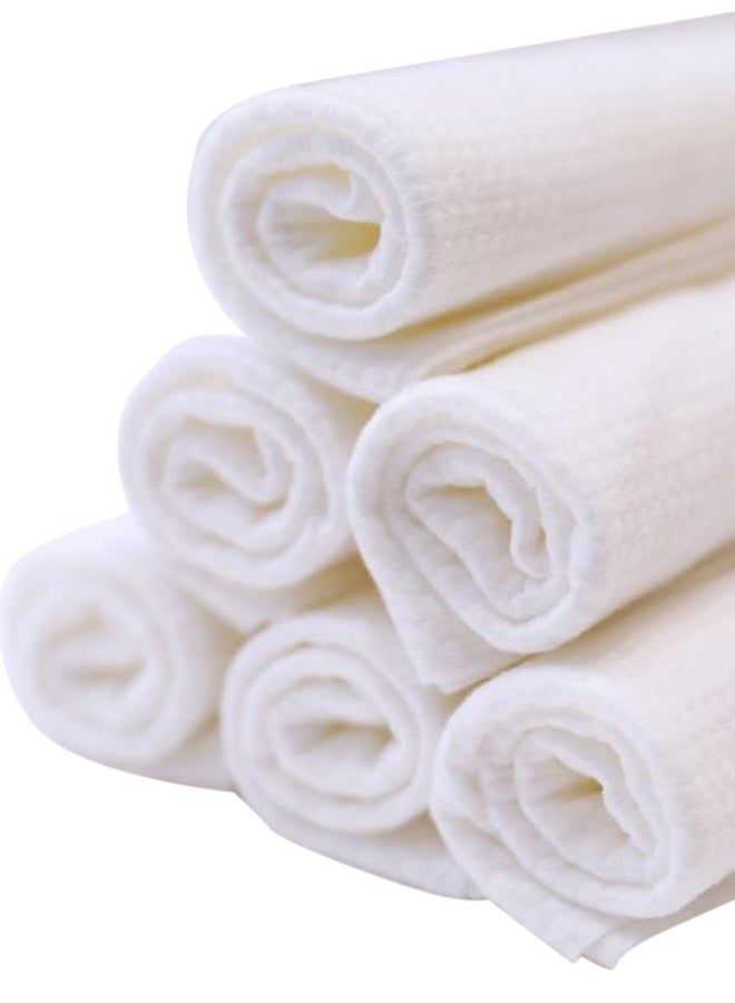 مناشف للشعر ماصة للماء وقابلة للاستخدام لمرة واحدة أبيض - Image 2