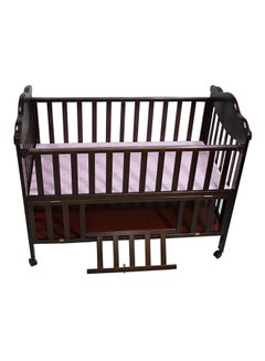 Solid Classy Wooden Baby Bed Furniture With Mosquito Net Suitable For New Born Suitable From 6 Months