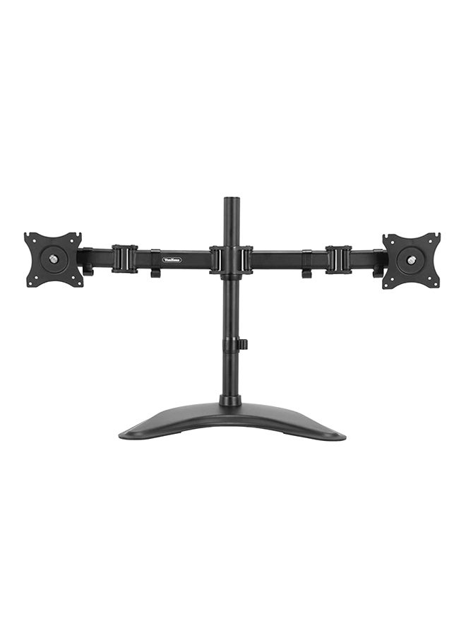 NEWSTAR Double Arm Mount Desk Stand Black - Image 1