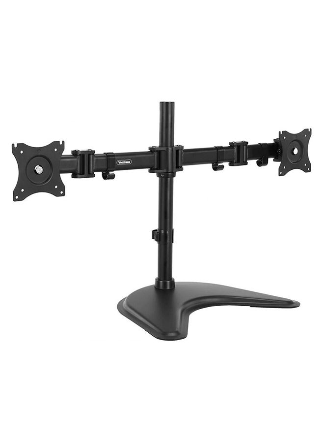 NEWSTAR Double Arm Mount Desk Stand Black - Image 2