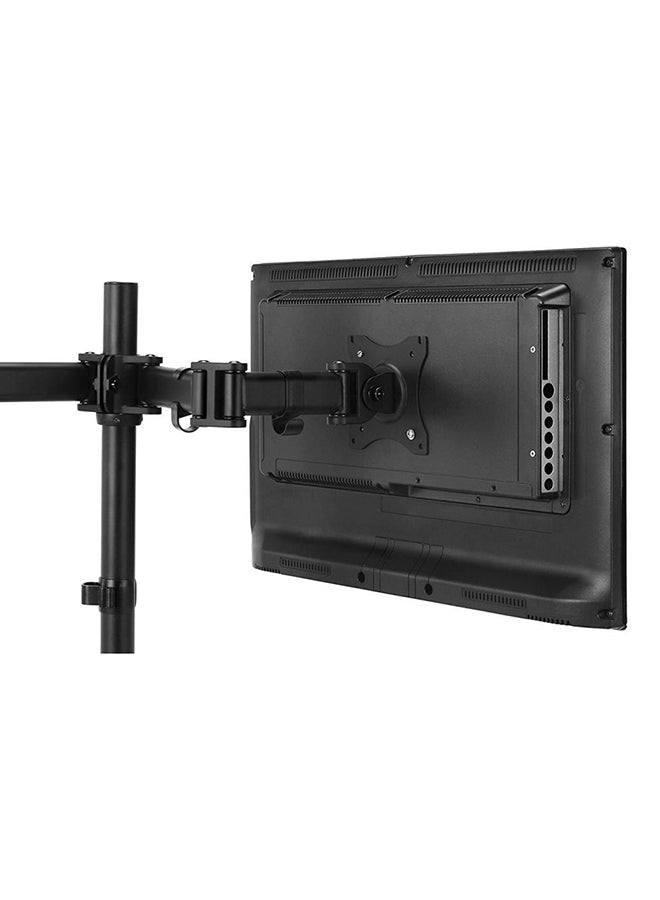 NEWSTAR Double Arm Mount Desk Stand Black - Image 5