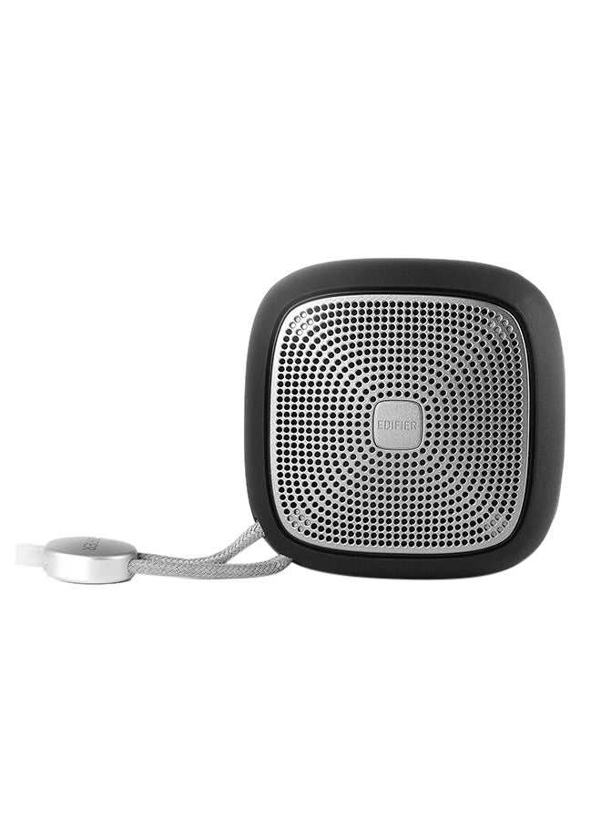 اديفير مكبر صوت محمول بتصميم على شكل مكعب يعمل بالبلوتوث أسود - Image 1