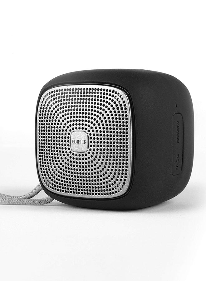 اديفير مكبر صوت محمول بتصميم على شكل مكعب يعمل بالبلوتوث أسود - Image 3