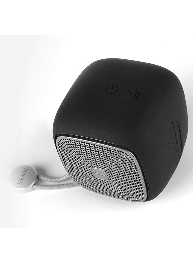 اديفير مكبر صوت محمول بتصميم على شكل مكعب يعمل بالبلوتوث أسود - Image 4