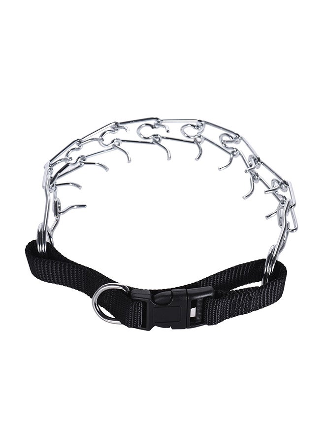 Adjustable Training Prong Collar And Snap Buckle For Dogs Silver 45centimeter - Image 3