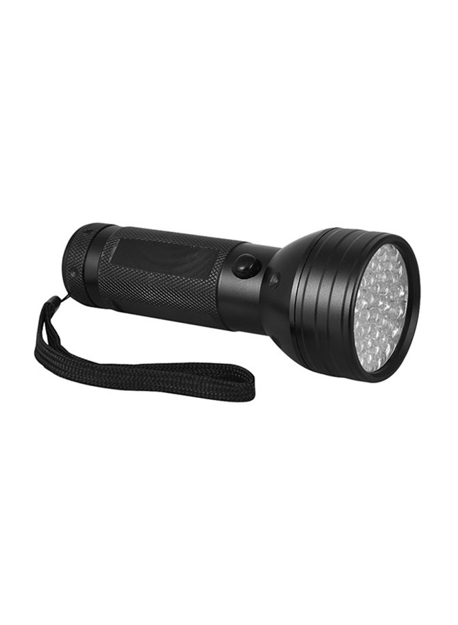 كشاف يدوي LED بالأشعة فوق البنفسجية للحيوانات الأليفة أسود 15x5.5سم - Image 1