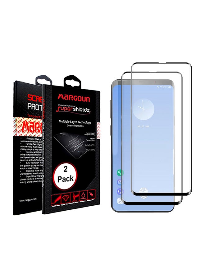MARGOUN Pack Of 2  5D Screen Protector For Samsung Galaxy S10+ / S10 Plus Clear