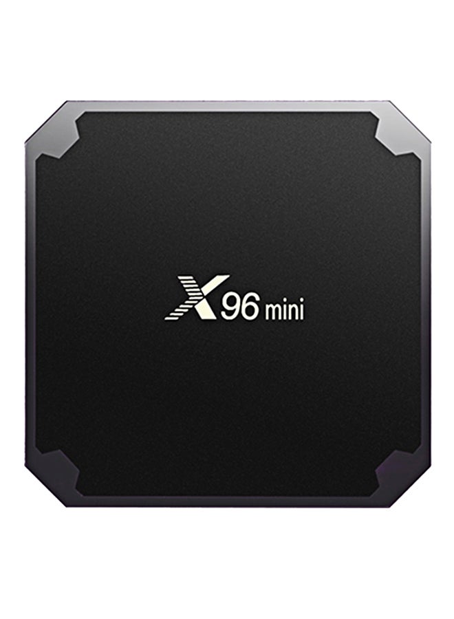 X96mini Android TV Box Digital Player Amlogic S905W Support 2.4GHz 4K x 2K H.265 100M LAN UK-Plug X96mini Black - Image 1