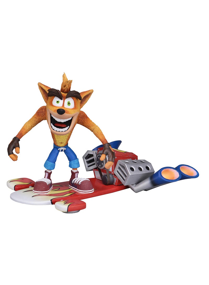 NECA - Crash Bandicoot With Hoverboard - Image 1