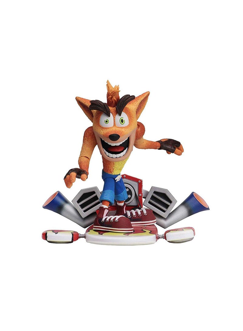 NECA - Crash Bandicoot With Hoverboard - Image 1