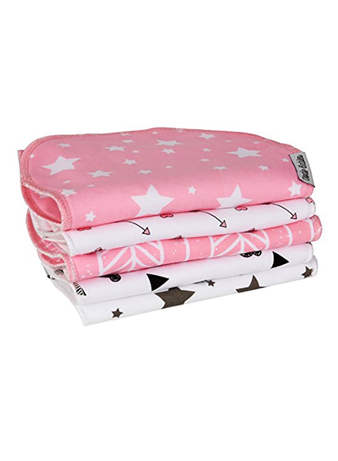 Dodo Babies Baby Burp Cloths Pack Of 5 - Image 2