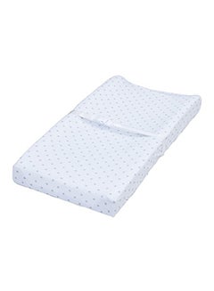 Jomolly 2-Piece Changing Pad Covers Chevron And Stars Fitted Jersey Cotton  - Image 1