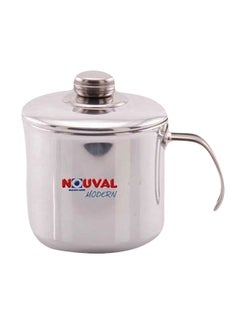 NOUVAL Modern Milk Pot Silver 12cm 