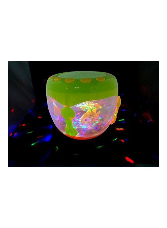 Webby Flash Drum with Rotating Lamp Light And Musical Instrument  - Image 2