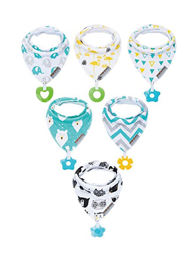 Vuminbox 6-Piece Bandana Drool Bibs Set - Image 1