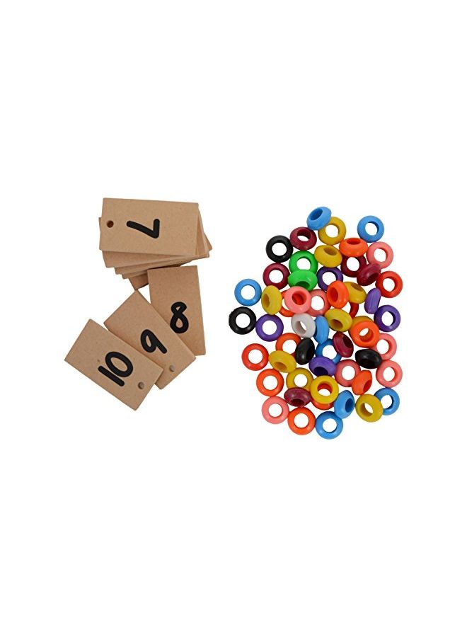 Skillofun Wooden Number And Bead Set - Image 2