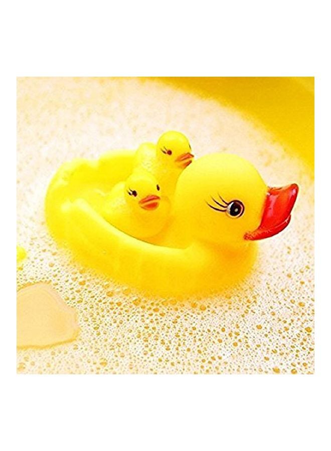 MAGNIFICO 4-Piece Duck Squeeze Bath Toy Set - Image 2