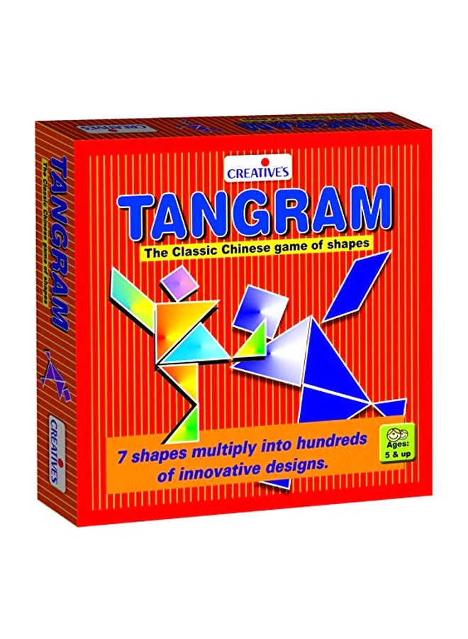 Creative Educational Aids 7-Shape Tangram Educational Toy CRE0662 - Image 2