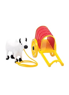 Push And Pull Bullock Cart Toy 5105800 38.1x45.7x72.6cm