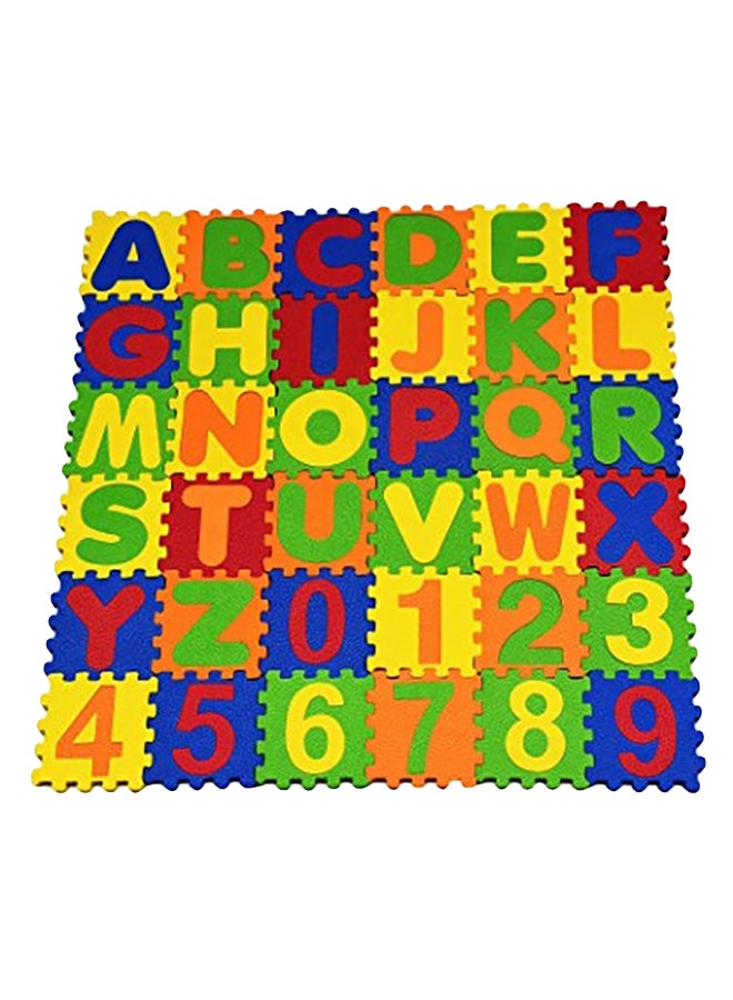 EduToys Alphabet And Number Learning Mat  - Image 1