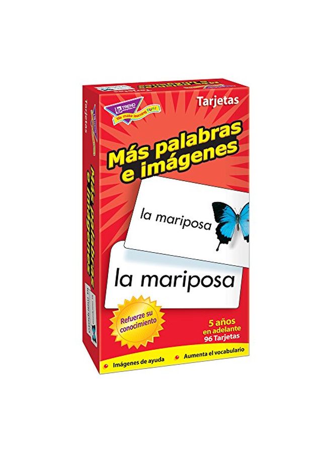 تريند إنتربرايزس إنك مجموعة بطاقات تعليمية تحتوي على صور وكلمات مكونة من 96 قطعة - Image 2