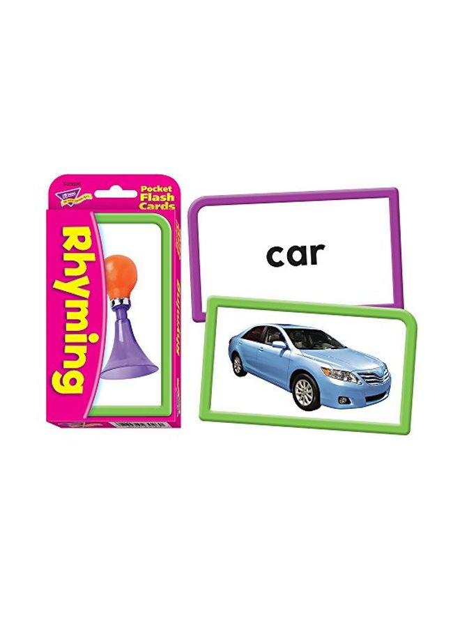 تريند إنتربرايزس إنك حزمة مكونة من 56 بطاقة من بطاقات الذاكرة للجيب لموضوع القافية - Image 1