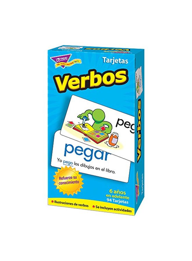 تريند إنتربرايزس إنك مجموعة من 96 بطاقة تعلم من فيربوس 3 x 6بوصة - Image 3