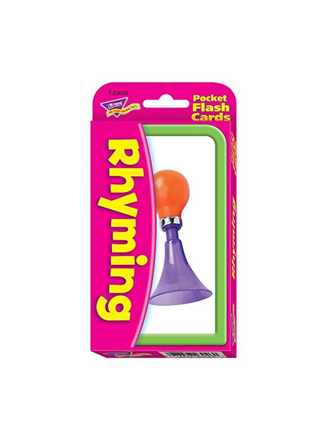 تريند إنتربرايزس إنك حزمة مكونة من 56 بطاقة من بطاقات الذاكرة للجيب لموضوع القافية - Image 4