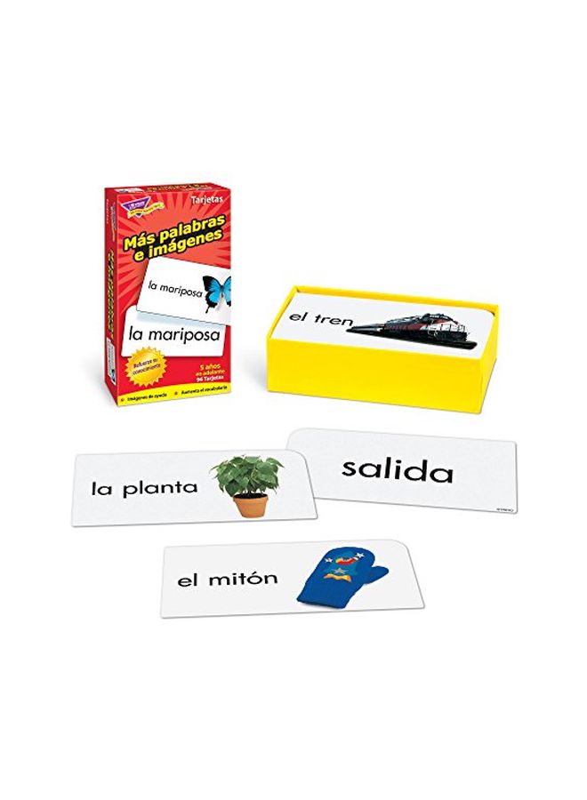 تريند إنتربرايزس إنك مجموعة بطاقات تعليمية تحتوي على صور وكلمات مكونة من 96 قطعة - Image 5