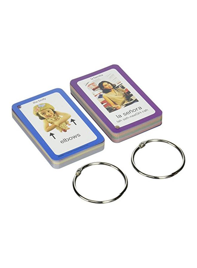 Edupress Spanish In A Flash Card Set EP62342 - Image 2