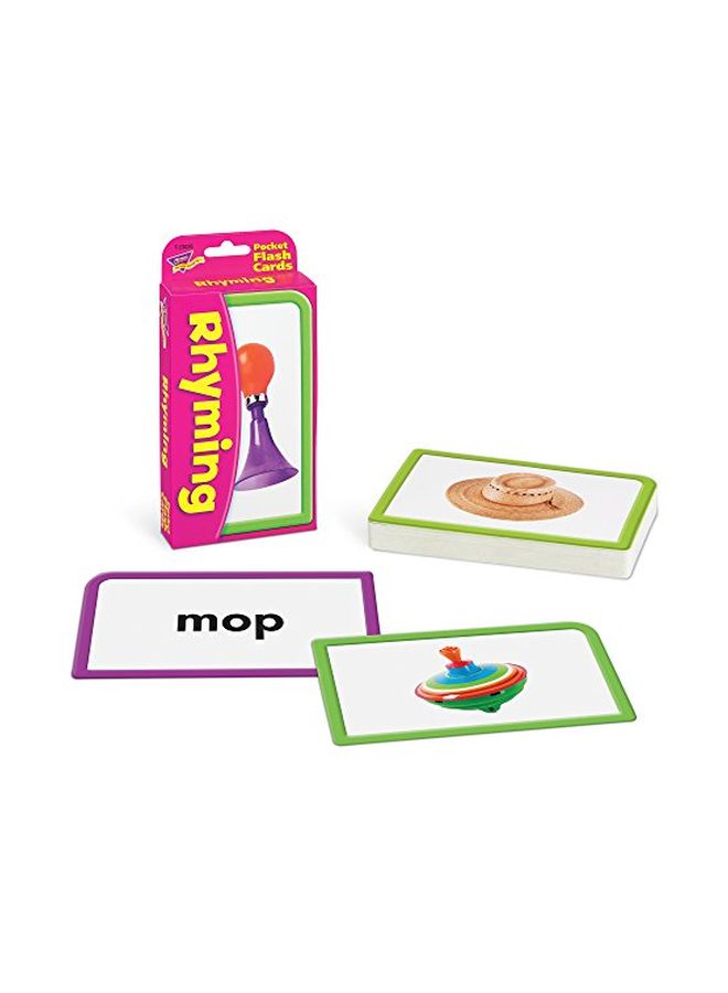 تريند إنتربرايزس إنك حزمة مكونة من 56 بطاقة من بطاقات الذاكرة للجيب لموضوع القافية - Image 2