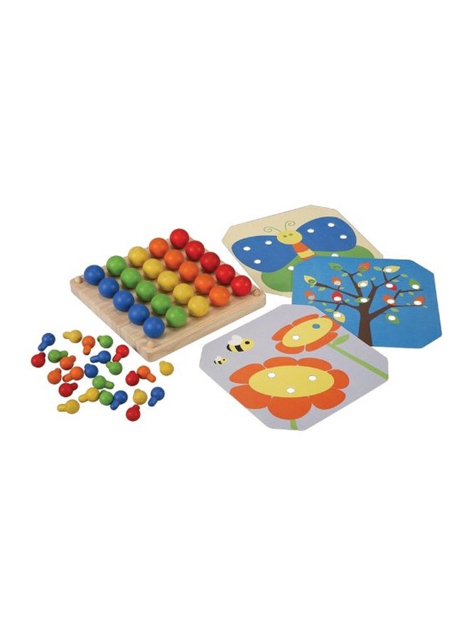 PlanToys Preschool Creative Peg Board 