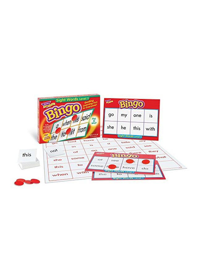 Trend Enterprises Inc Sight Words Bingo Game T6064 - Image 2