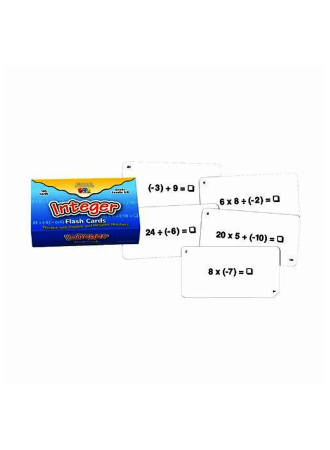 EAI Education Decimals Flash Cards - Math Learning Tool Grades 5-8