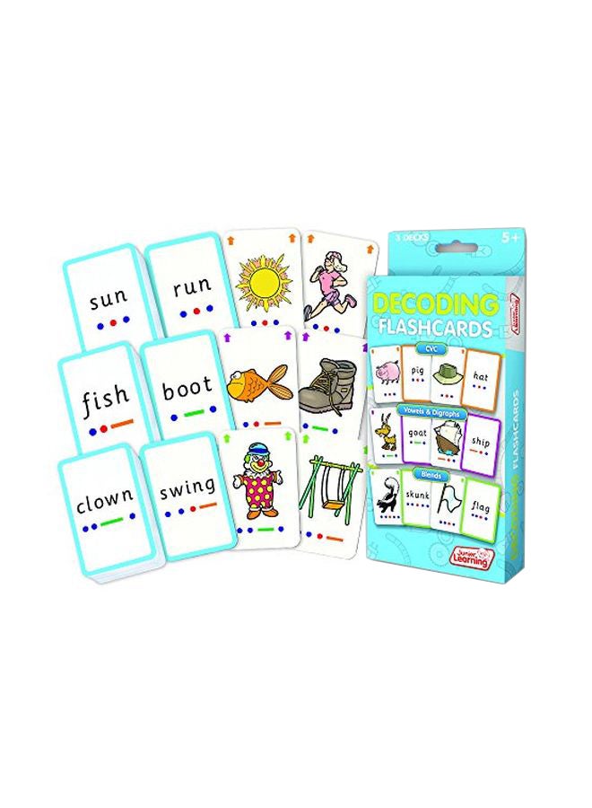 Junior Learning - Decoding Flashcards - Image 1