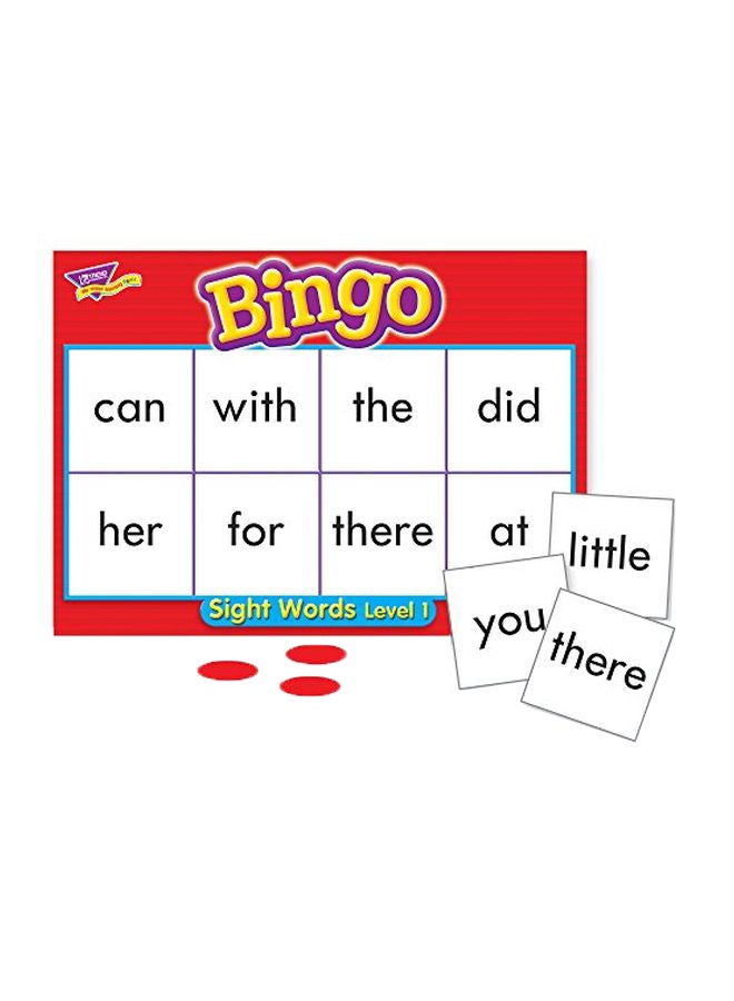 Trend Enterprises Inc Sight Words Bingo Game T6064 - Image 1
