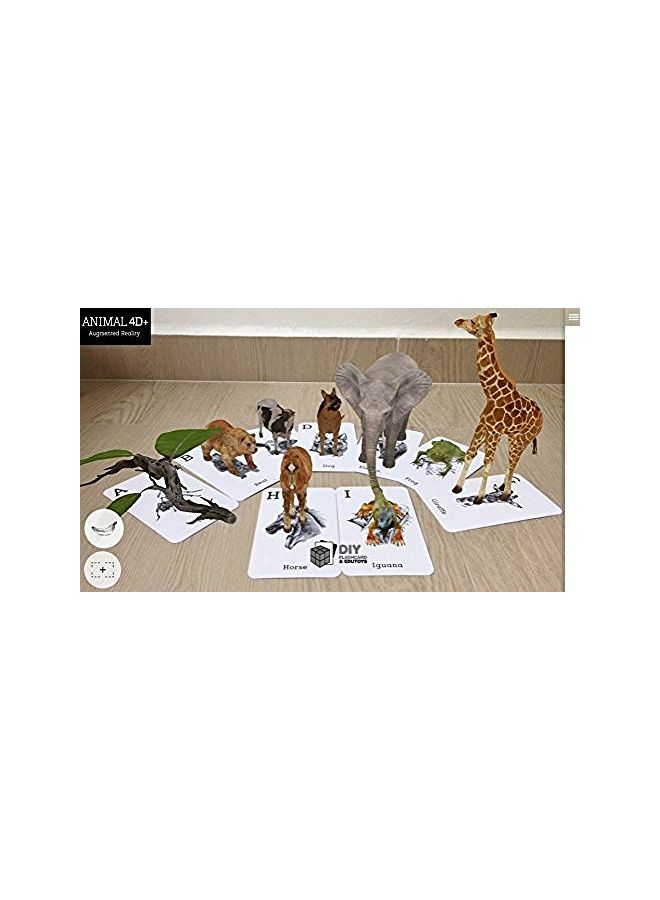Octagon Studio - Animal And Food 4D Flashcard Set - Image 1