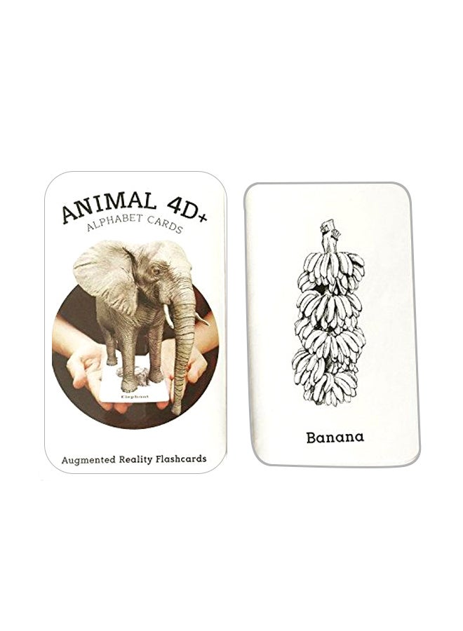Octagon Studio - Animal And Food 4D Flashcard Set - Image 1