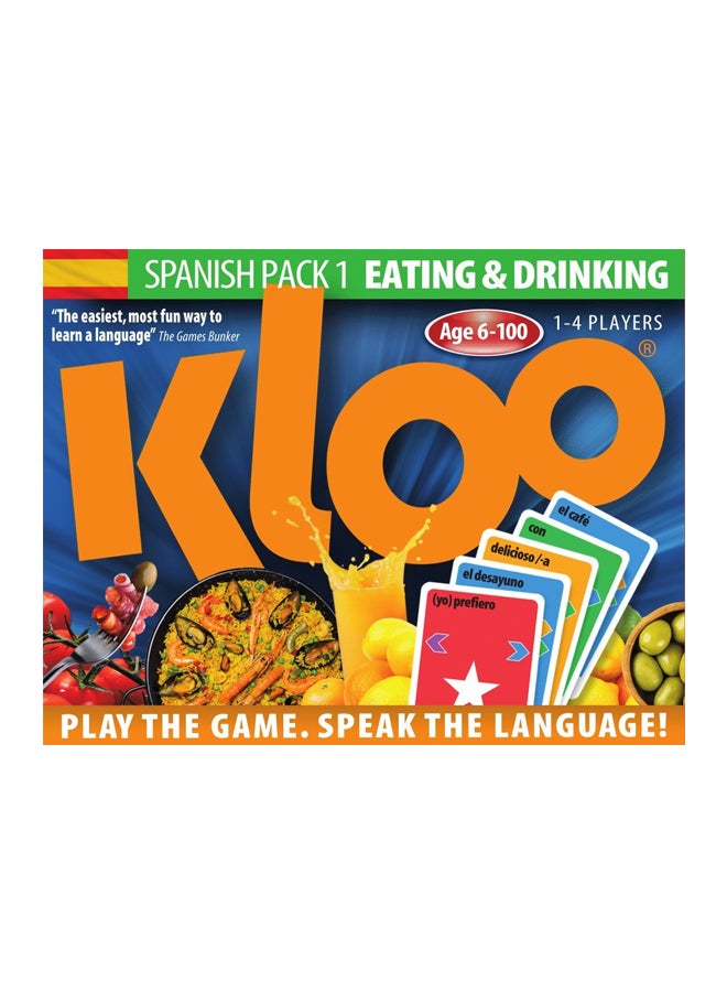 KLOO Games - 1-Piece Spanish Learning Card Games - Image 1