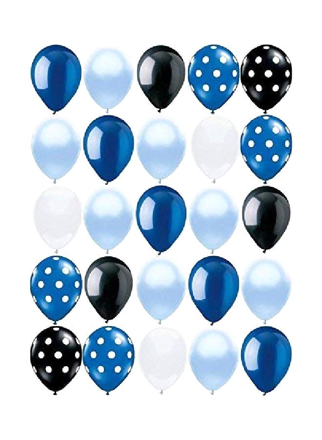 Balloons 25-Piece Polka Dotted Party Balloon Set 11inch 