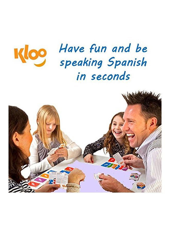 KLOO Games - 1-Piece Spanish Learning Card Games - Image 1