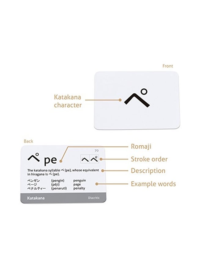 CARDDIA Japanese Syllabary Flash Card Sets CD-LG-JP002  - Image 3