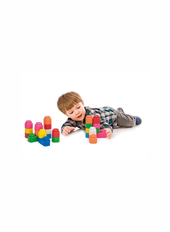 Clementoni - 24-Piece Baby Clemmy Stacking Block Set 14.96x7.09x2.36inch - Image 1