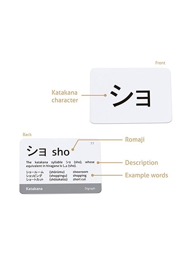 CARDDIA Japanese Syllabary Flash Card Sets CD-LG-JP002  - Image 4